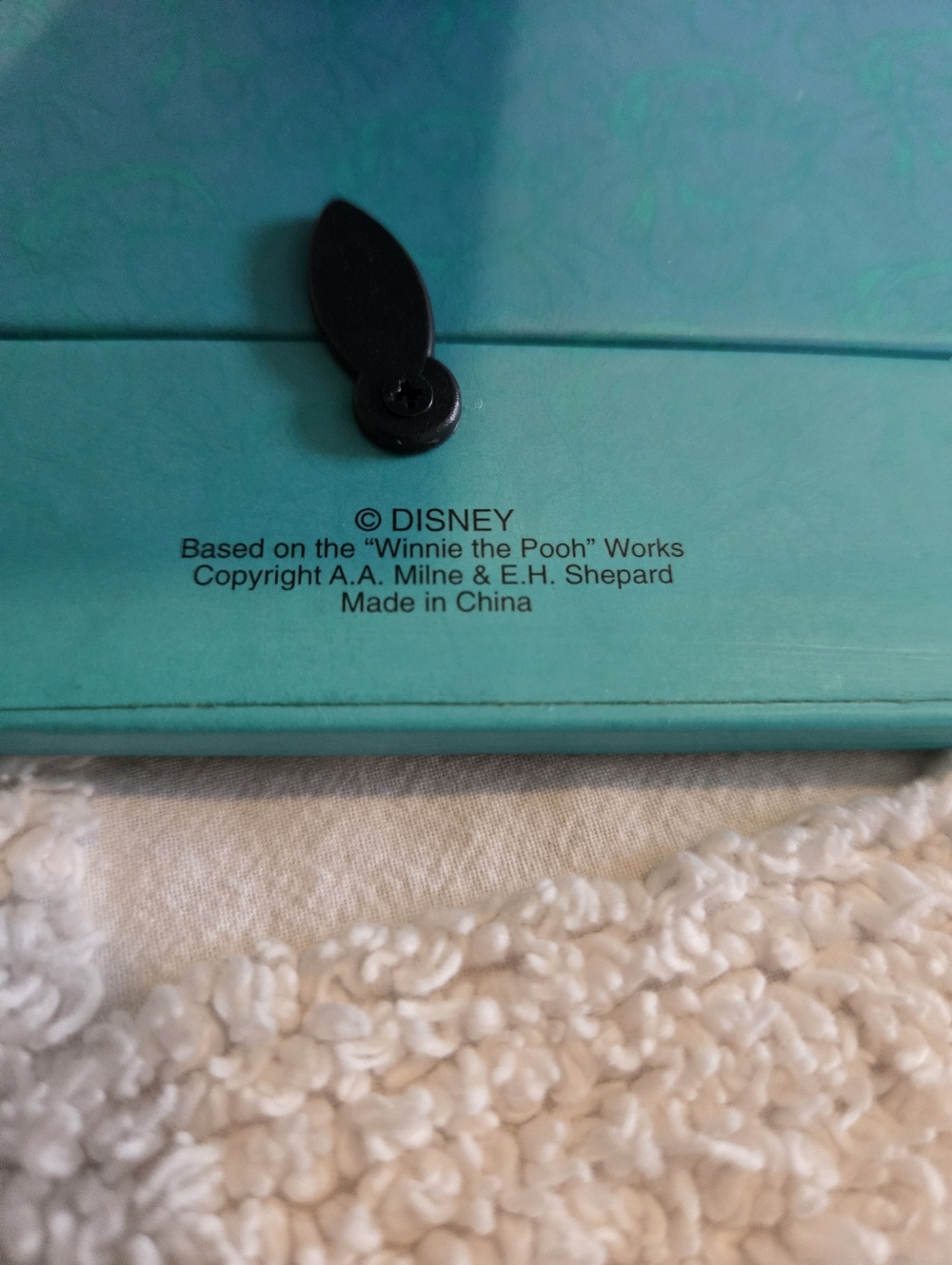 Disneyland Disney Teal & Blue Tigger Bouncy Picture Frame Holds 3 1/2 x 5 Photo - Picture 6 of 9